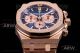 Swiss Audemars Piguet Royal Oak Chronograph 41mm Blue Dial Pink Gold Replica Watches  (3)_th.jpg